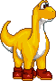 DC YellowDinoAdultUni.gif