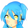 Yukina, blue-haired "loli"