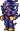 Cecil's Dark Knight battle sprite in The Complete Collection.