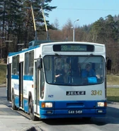 Jelcz PR110E at line number 28 in Gdynia 2