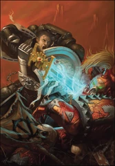 Deathwatch vs. Chaos Marine
