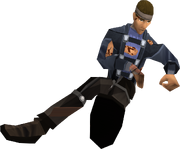 Wounded man