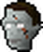 Zombie head (A Clockwork Syringe)