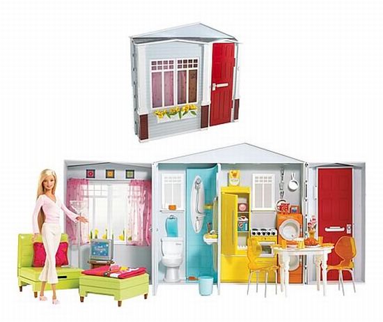 real barbie house