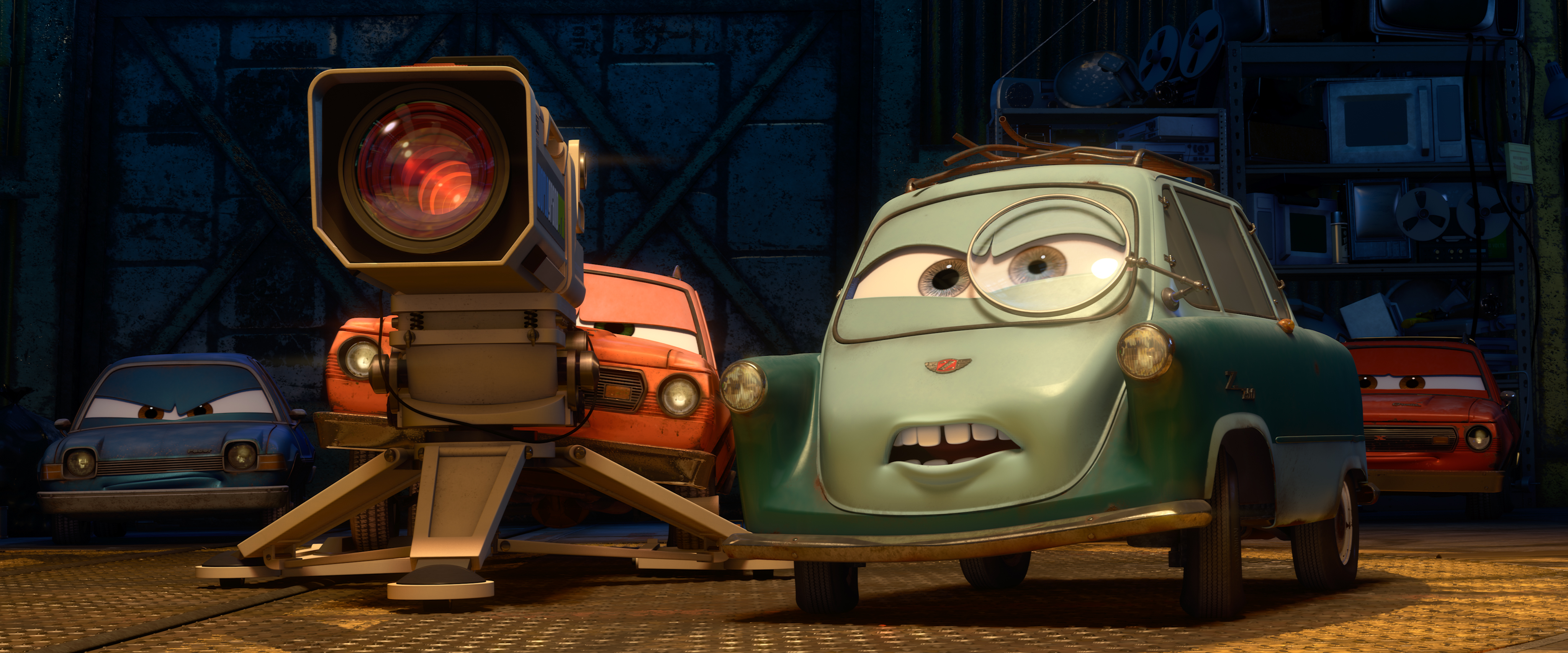 disney pixar cars professor z