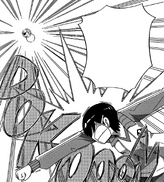 Chihiro punches Keima