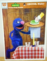 Waiter grover frame-tray 1979