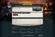 Clan forum tab