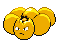 Exeggcute espalda G5 variocolor