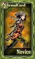 Female Novice Card