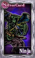 Male Ninja Card