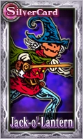 Jack-o'-Lantern Card