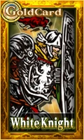 Male White Knight Card