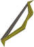 Willow shortbow detail