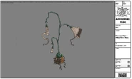 Modelsheet princessplant wilted