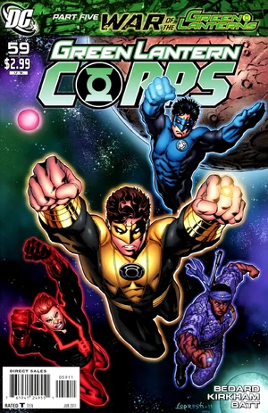 Cover for Green Lantern Corps #59