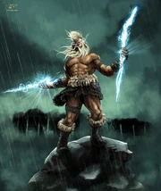 Zeus angry