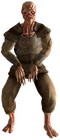 Feral trooper ghoul