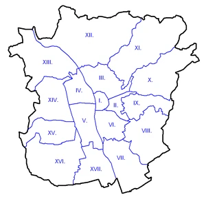 Graz Stadtbezirke weiß