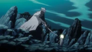 Hitsugaya binds Hyorinmaru