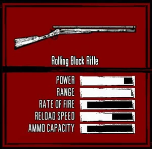 Rdr weapon rolling block rifle