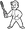 Cattle prod icon