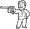 Chinese pistol icon