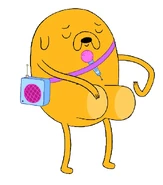Jake singing for Bubblegum