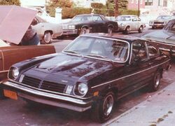 1974 Vega GT-midnight blue