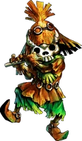 Skull Kid with Skull Mask