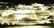 Youarenotalone