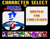 Fightersoniccharacterselectwaitingpoop