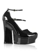 Yves Saint Laurent Palais Patent Leather Platform Pumps
