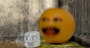 A sneezing Marshmallow