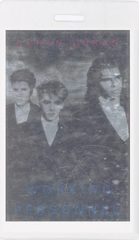 Duran duran-1987 laminate working pass