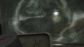 Busting throught the bullet proof glass