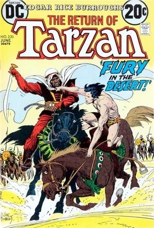 Cover for Tarzan #220