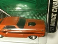 2011 Hot Wheels Garage MOPAR Hal Jordan 1971 Dodge Challenger Green Lantern HOOD DETAIL 426 HEMI