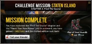 Staten Island Chapter 3 Job 4 Mastered