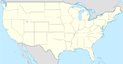 USA location map