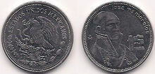 1 peso 1986