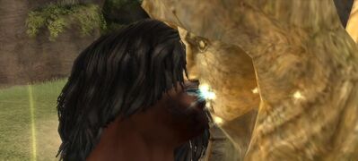 Prince kisses Zahra