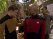 Benjamin Sisko lässt sein Blut undersuchen