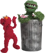 Oscar's trash can