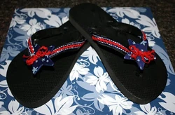 Patriotic Flip Flops 2