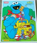 Playskool1994CookieMonstersPicnic8pcs