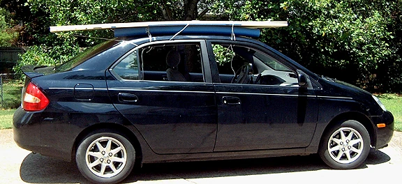 Side view of NHW11 Prius