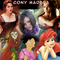 Cony madera personajes