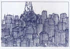 Citadel skyscrapers view