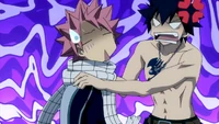 Gray shaking Natsu